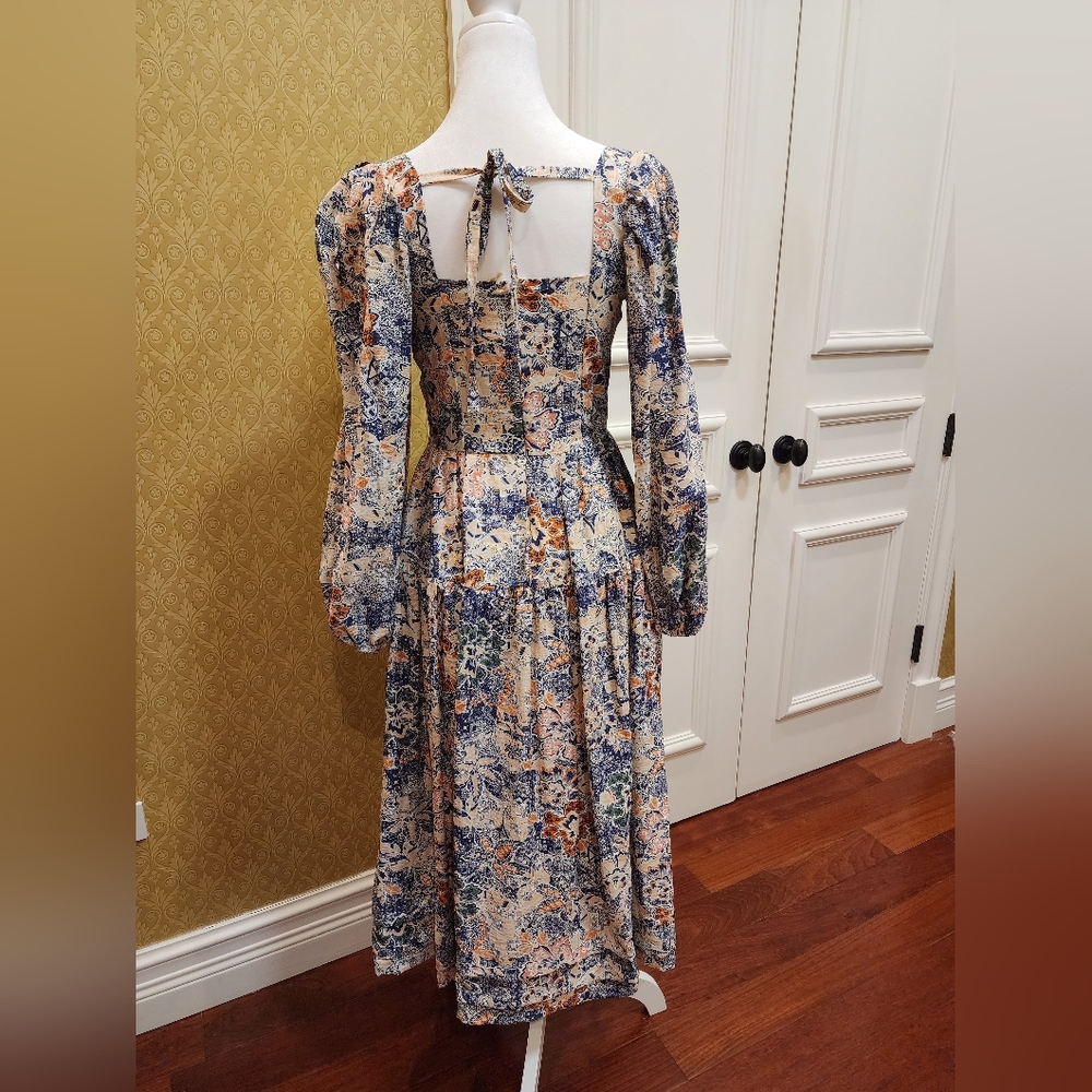 MOON RIVER MIDI DRESS - Picture 4 of 5